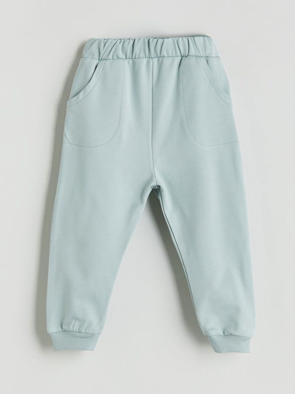 Hooded Baby Boy Cardigan and Sweatpants Set