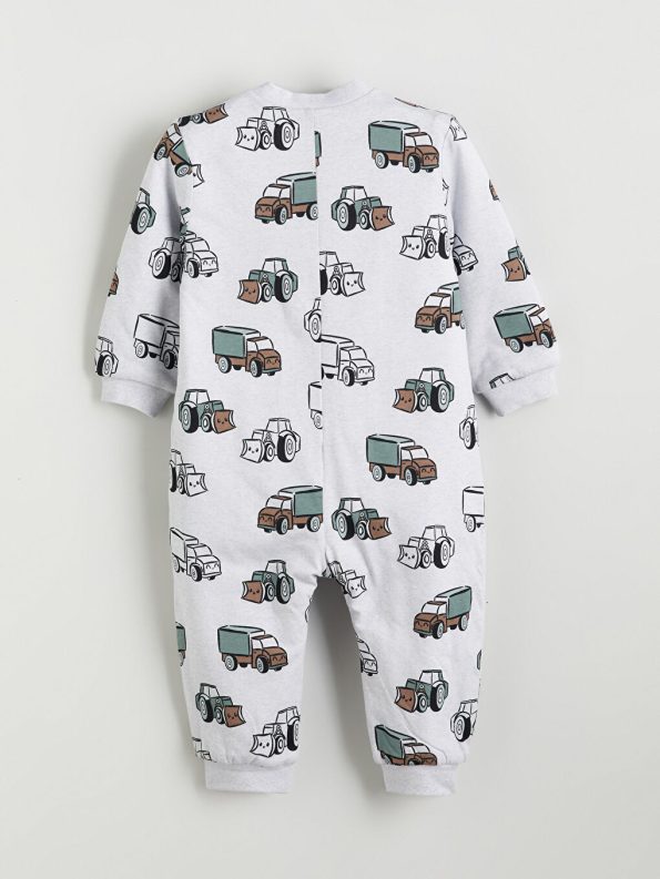 LCW Baby Gray 1.6 Tog Long Sleeve Boys' Romper