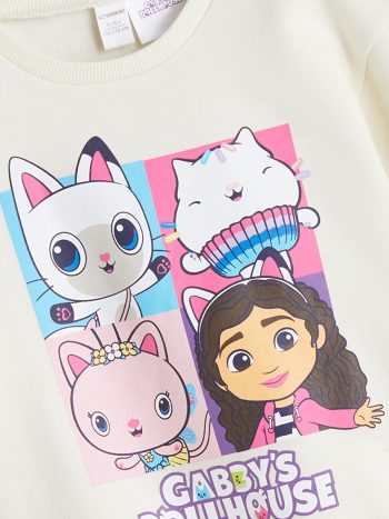 Girls' long-sleeved blouse