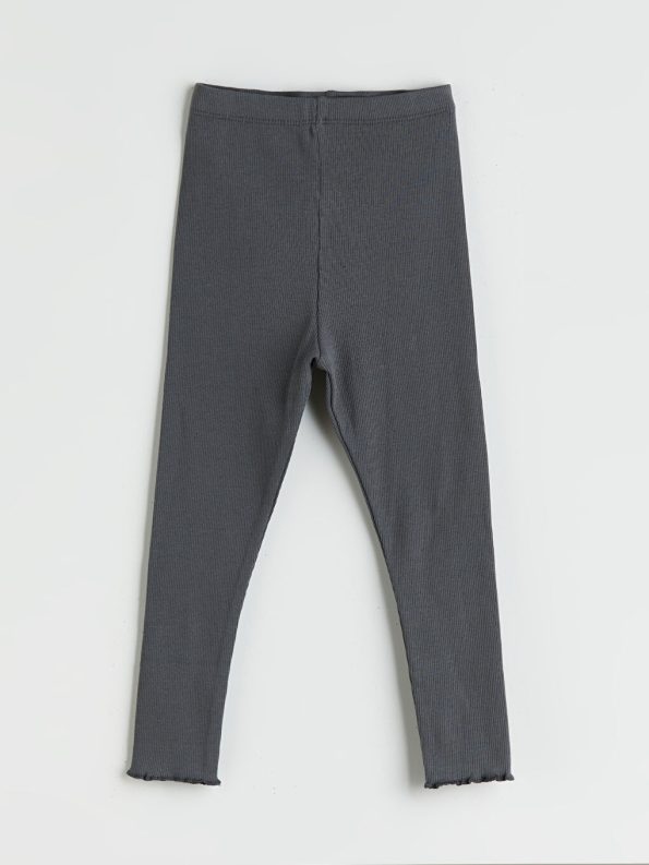 Girls' two-piece set: a Mickey Mouse blouse and leggings.