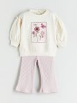 Sweatshirt and Pant Set for Girls