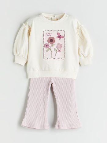 Sweatshirt and Pant Set for Girls