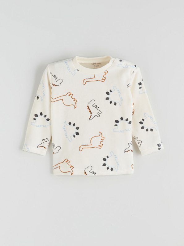 LCW Baby Beige Boys' Pajama Set
