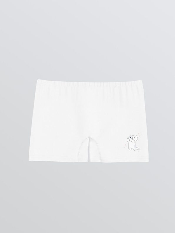 Teddy Bear Print Girls' Underwear Set of 3