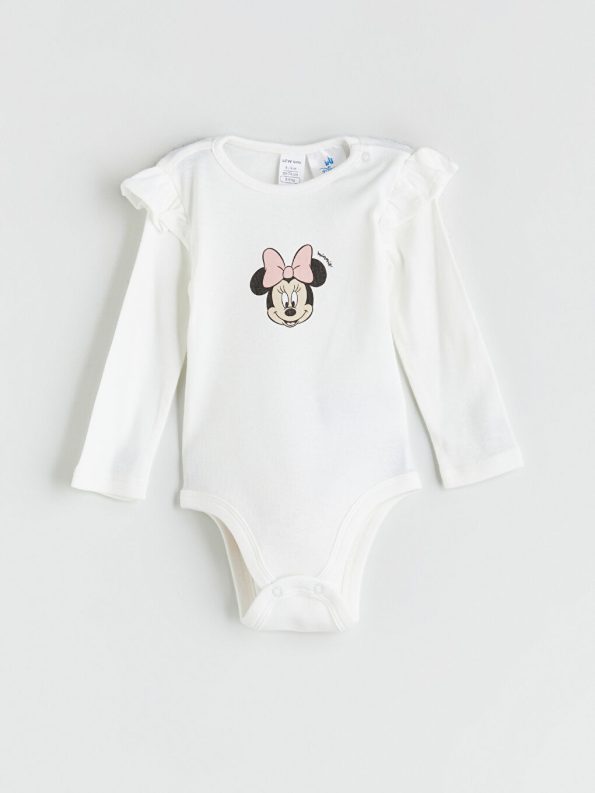 Long Sleeve Bodysuit 2 Pice for Baby Girls