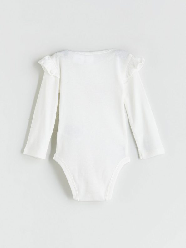 Long Sleeve Bodysuit 2 Pice for Baby Girls