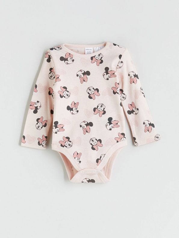 Long Sleeve Bodysuit 2 Pice for Baby Girls