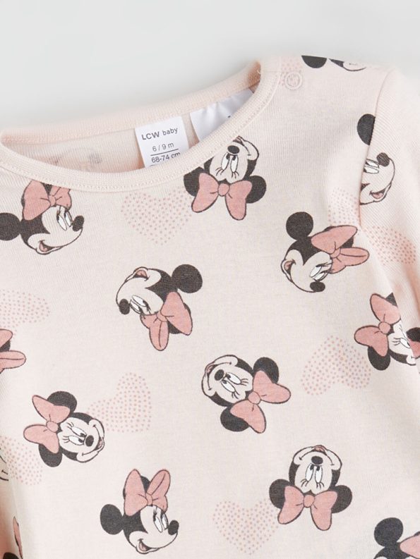 Long Sleeve Bodysuit 2 Pice for Baby Girls