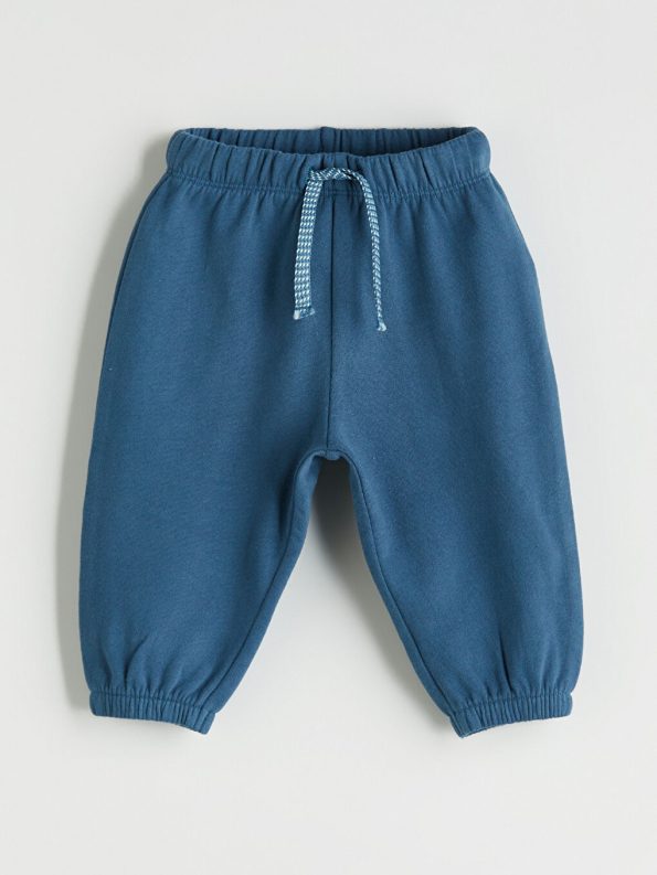 LC WAIKIKI Green Boys' Baby Sweatshirt and Pants Set