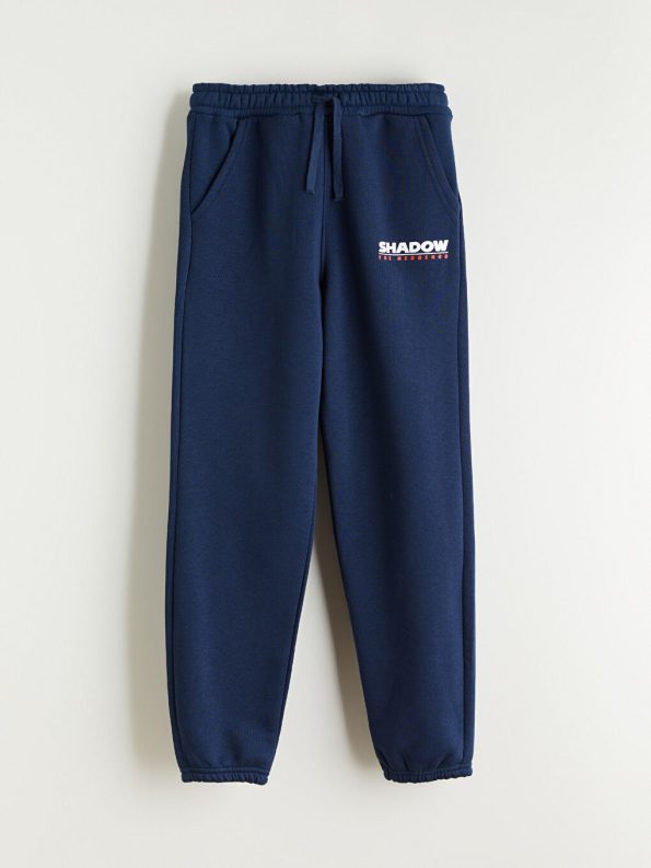 LCW Kids Navy Blue Sonic Print Boys Tracksuit