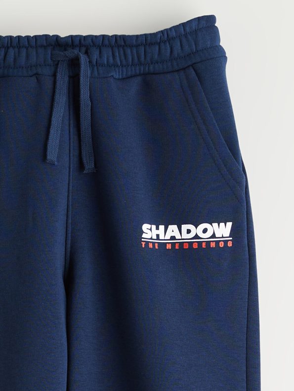 LCW Kids Navy Blue Sonic Print Boys Tracksuit
