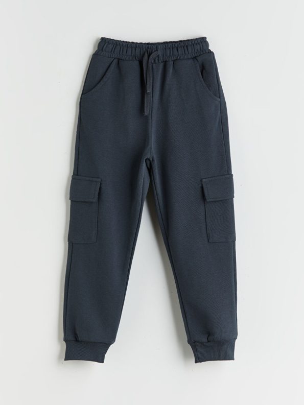 LCW Kids Green Printed Boys Sweatshirt and Jogger Set