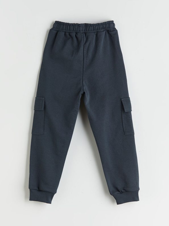 LCW Kids Green Printed Boys Sweatshirt and Jogger Set