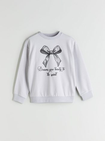 Girls' Pleated Jumpsuit with Bow Detail