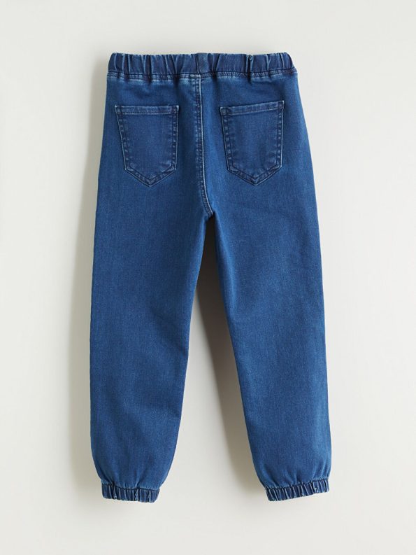LCW Kids Indigo Boys' Elastic Waist Jogger Jeans