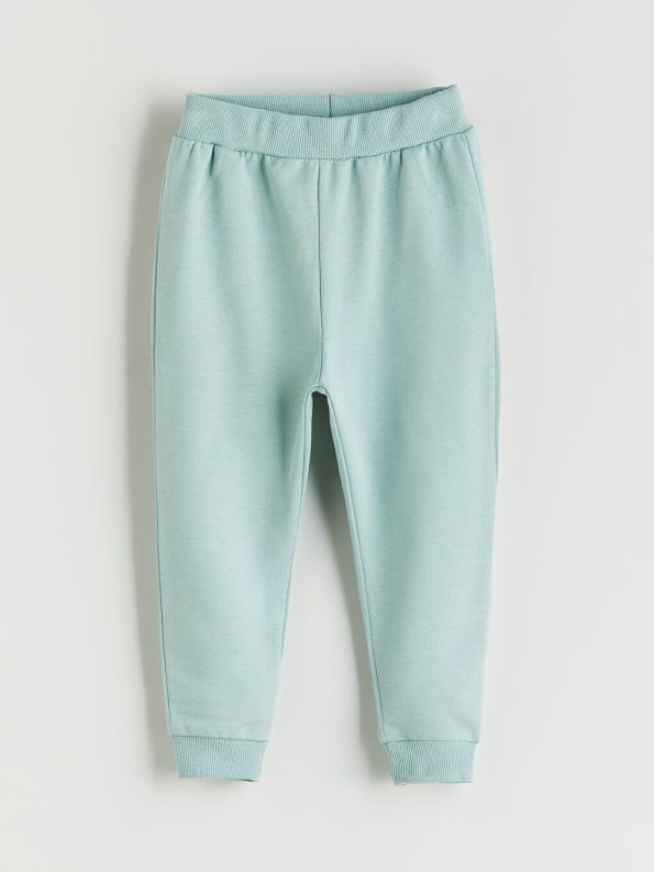 LCW ECO Beige Boys' Printed Sweatshirt and Sweatpants Set