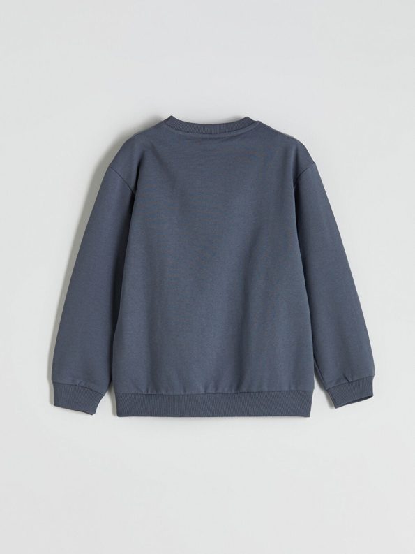 LCW ECO Grey Crew Neck Boys Sweatshirt