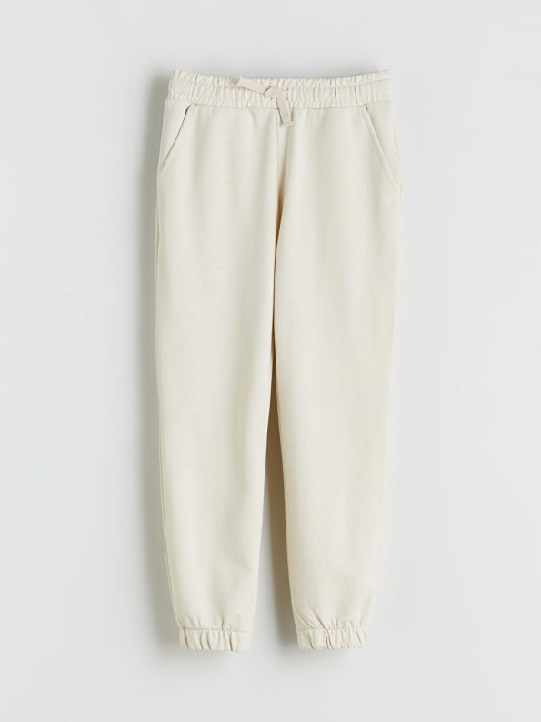 LCW Eco Beige Boys' Crew Neck Tracksuit