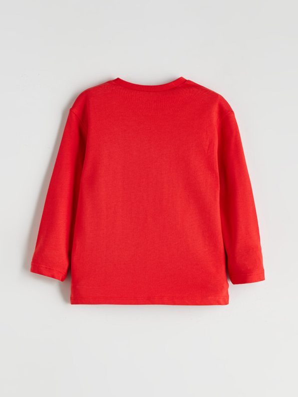 LCW Eco Red Printed Boys T-Shirt