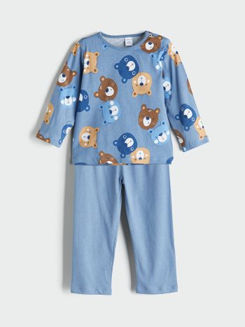 LCW ECOMavi Bear Print Boys' Pajama Set
