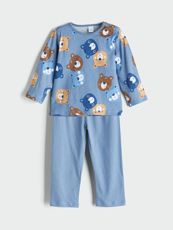 LCW ECOMavi Bear Print Boys' Pajama Set