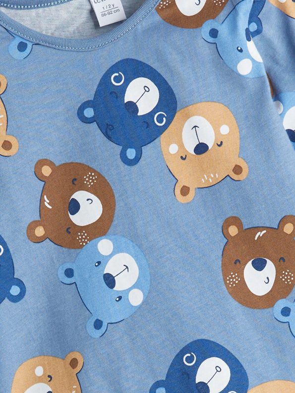 LCW ECOMavi Bear Print Boys' Pajama Set