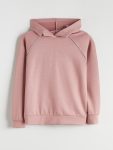 LCW Kids Pink Hooded Sweatshirt for Girls