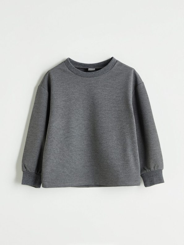 LCW ECO Anthracite Girls' Sweatshirt