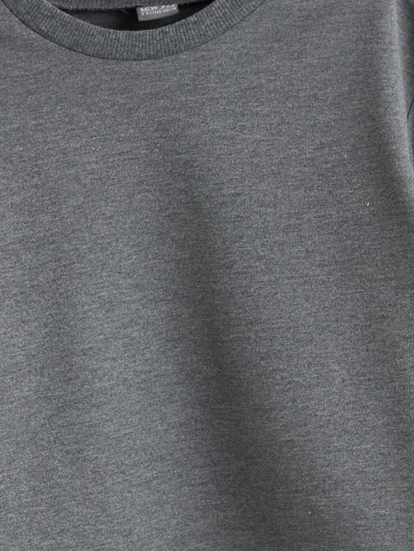 LCW ECO Anthracite Girls' Sweatshirt