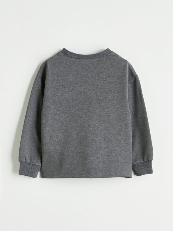 LCW ECO Anthracite Girls' Sweatshirt