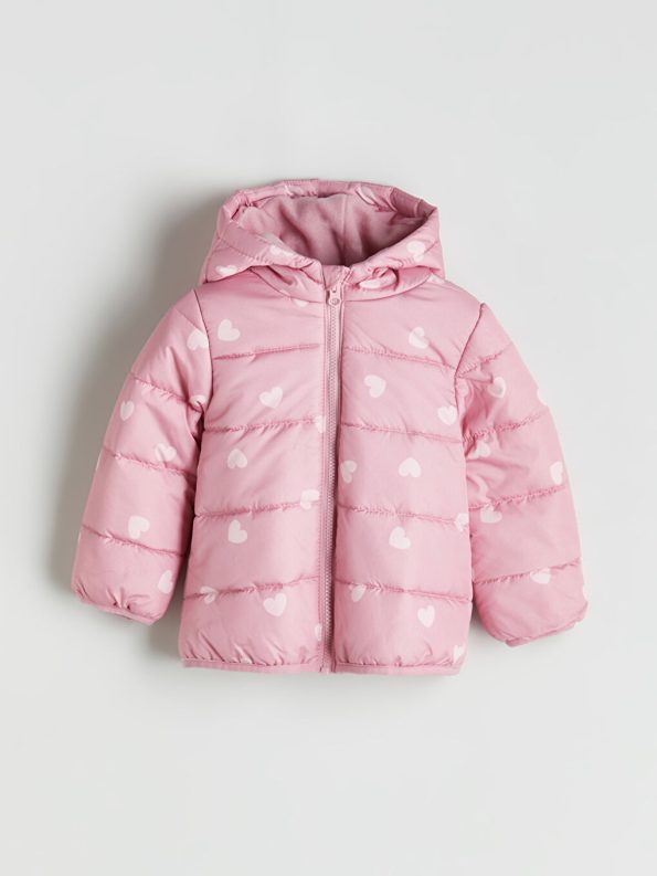 LCW ECOPink Hooded Long Sleeve Girls Jacket
