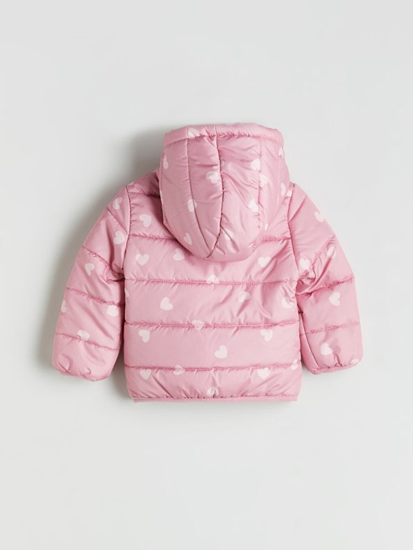 LCW ECOPink Hooded Long Sleeve Girls Jacket