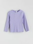 Girls' Printed Crew Neck T-Shirt