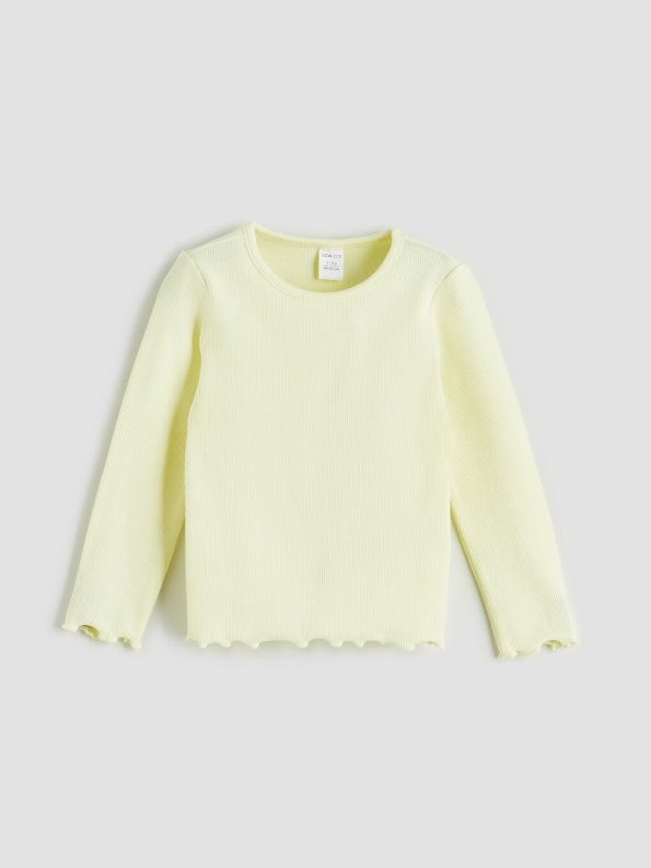Girls' long-sleeved blouse