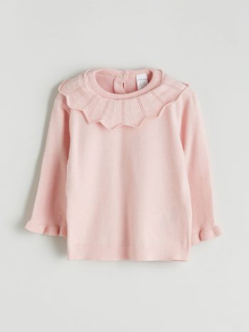 Embroidered Baby Girl Blouse and Pants Set