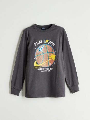 LCW ECO Anthracite Boys' Pajama Set