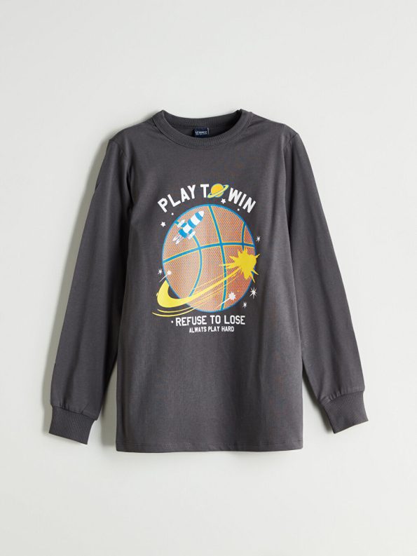 LCW ECO Anthracite Boys' Pajama Set