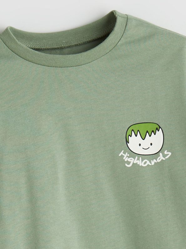 Boys' Printed Crew Neck Sweatshirt