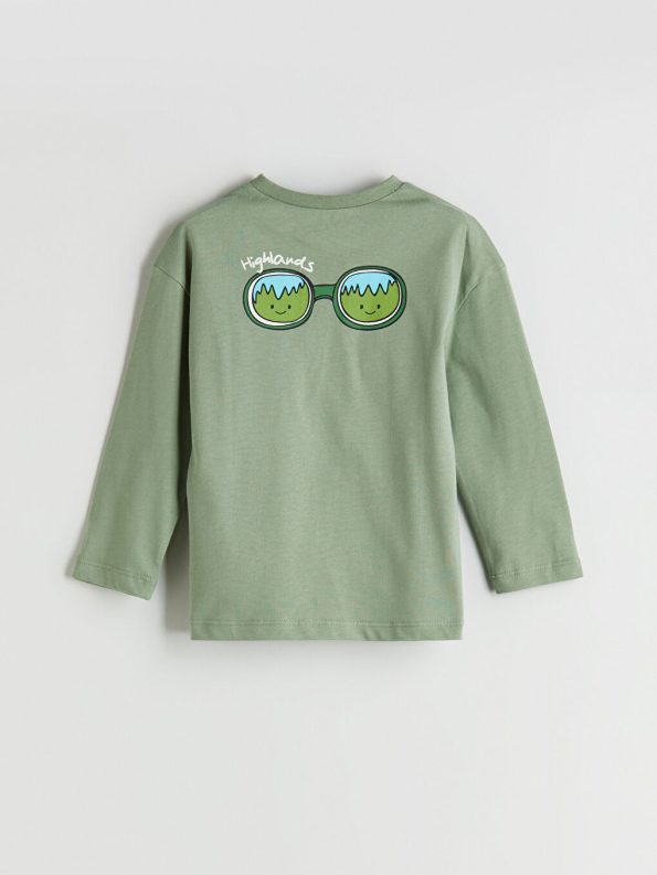 Boys' Printed Crew Neck Sweatshirt
