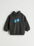 Boys' Long Sleeve Printed Crew Neck Sweatshirt Set