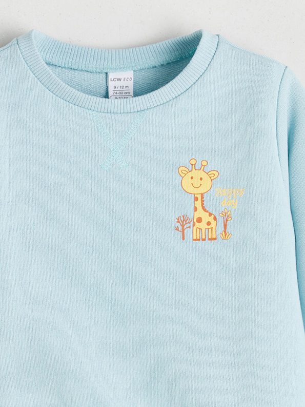 LCW ECOMavi Boys' Crew Neck Sweatshirt