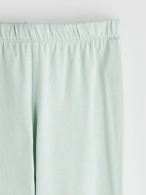 LCW Kids Green Printed Boys Pajama Set