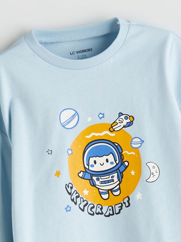 LCW ECOMavi Boys' Printed Crew Neck T-Shirt