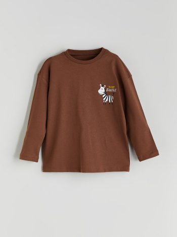 Boys' Printed Crew Neck T-Shirt