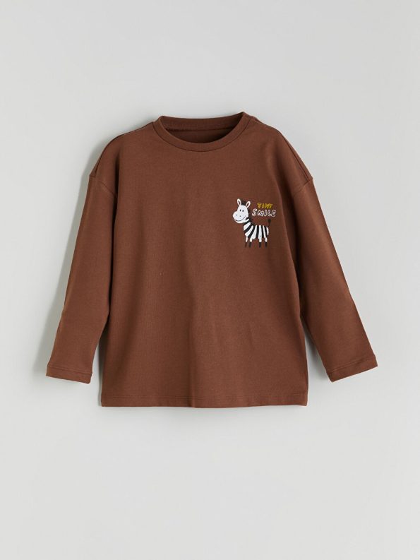 Boys' Printed Crew Neck T-Shirt