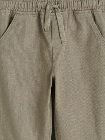 LCW Kids Green Elastic Waist Boys Pants