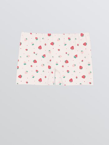 Printed Girls' Boxer Shorts