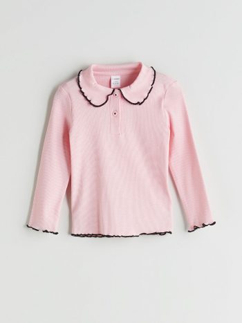 Girls' long-sleeved blouse