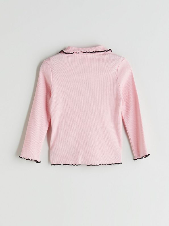 Girls' long-sleeved blouse