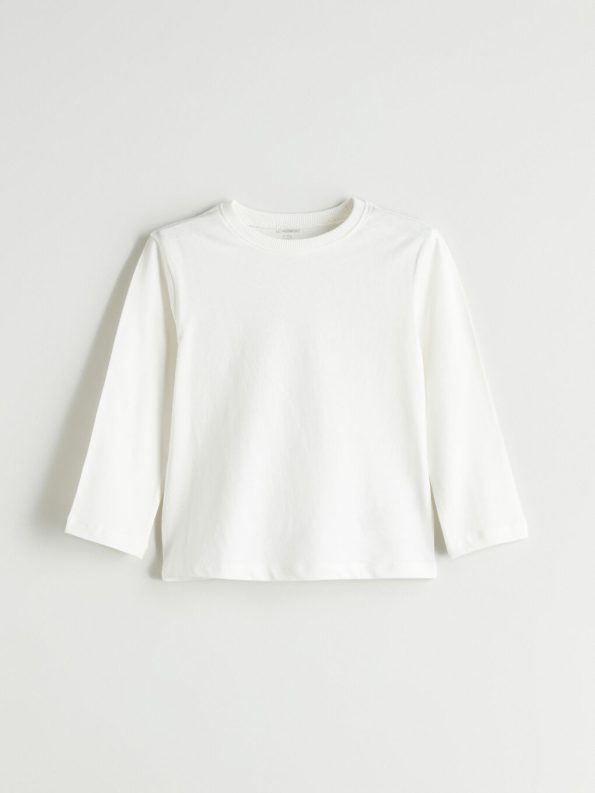 LCW Kids Cream Round Neck Boys T-Shirt Set
